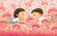 힘이 솟는 주황, 설레는 분홍… 무지개색 마음은 날 자라게 한대요