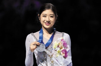 피겨 이해인 세계선수권 은메달... 김연아 이후 10년만의 입상