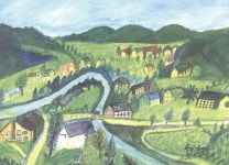 95세에 처음 붓 들어 98세에 첫 전시회 연다