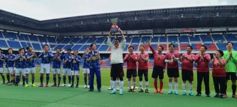 日 요코하마서 열린 한일 의원 축구...한국 4대1  대승