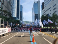 “분신노동자는 烈士...약주도 한잔 할수 있지” 이틀째 무법시위 민노총