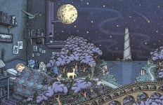 [그림이 있는 도서관] 밤은 내 꿈이 빚은 아름다운 세계… 씩씩하게 걸으면 하나도 안 무섭지!