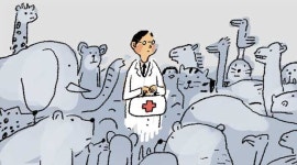 “코끼리·물개… 육해공 동물 나혼자 보라니”