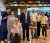 尹대통령이 직접 고른 ‘막국수 오찬’… 유일하게 함께한 野의원은