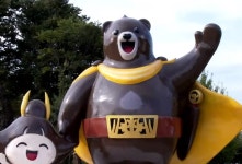 “돌아와 고마곰” 물폭탄 맞은 공주, 마스코트까지 떠내려 갔다