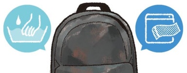 [리빙포인트] 백팩 세탁하는 법