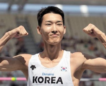 높이뛰기 우상혁, 한국 선수 최초로 다이아몬드 파이널행