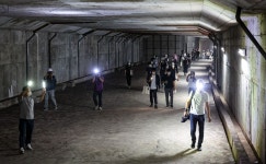 서울광장 지하에 335m 길이 터널… 40년만에 시민에 첫 공개