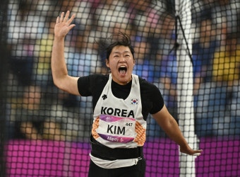 18세 김태희, 한국 女해머던지기 사상 첫 메달... 한국 기록 세우며 銅 수확