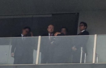 김승연 한화 회장, '돌아온 류현진' 직관 위해 대전 찾아