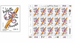 손으로 문지르면 빵 냄새가… 프랑스서 ‘바게트 우표’ 나왔다