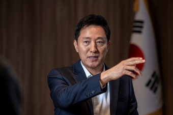 오세훈 “이재명 정책은 빚내 쓰자는 선동… 이를 막는 전사될 것”
