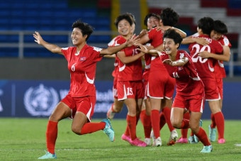 북한 여자축구, 브라질 이어 미국 꺾고 U-20 월드컵 결승 진출