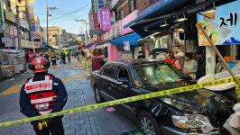 서울 목동깨비 시장에서 차량 돌진… 13명 부상 중 4명 중상