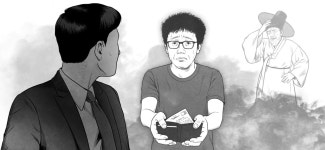 꿈에 나타난 조상님 “이 놈 훔친 로또 1등 돌려줘라”