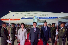 李대통령, 멕시코 도착...내일 한·멕시코 정상회담