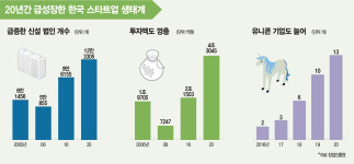 닷컴 버블보다 두 배 잘나간다…K-스타트업 전성시대