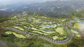 우성건영 “평창 초고급 빌라·단풍 모양 명품 리조트 기대하세요”