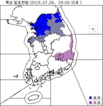 서울·경기·강원영서 호우경보···28일까지 300 물폭탄