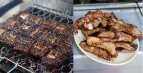 백 년 역사 한우 떡갈비 vs 세 번 구운 돼지갈비