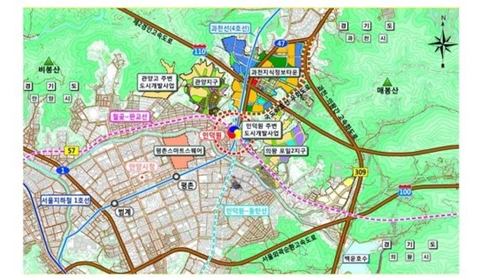 GTX C노선 인덕원역 신설 놓고 과천·안양시 갈등 | 포토뉴스