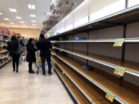 [서소문사진관]코로나19 패닉에 빠진 이탈리아...도시 봉쇄·열차 운행 중단에 생필품 사재기.
