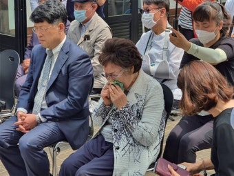 ‘복수 회견문’ 논란 전날, 이용수 할머니는 박원순 만났다