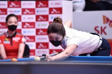 당구여제가 당구여신 이겼다, 포켓볼 아닌 스리쿠션에서