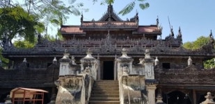 [더오래]일본군이 불 질러 잿더미로 만든 미얀마 왕궁