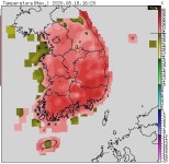 한반도를 붉게 물들였다…전국 체감 35도 넘긴 폭염경보
