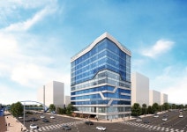 충남 당진시청 바로 앞, 대로변 사거리 코너...메디컬 상가  `중앙메디컬타워` 눈길