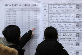 수능 D-8…감독관 요청땐 마스크 내려 얼굴 확인…가림막에 문제 적으면 '부정행위'