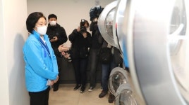 대학가에 청년주택 짓겠다 박영선, 안암서 20대 표심 공략