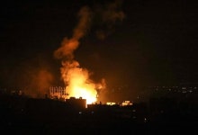 이스라엘, 새벽 보복공습···건물밑 비명 가자지구 33명 사망