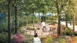 [포토클립] 4034가구 브랜드 타운, 사통팔달 숲세권 랜드마크