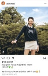 10억 광고모델 로지, 효연·유리에 도전장···골프웨어 찜했다