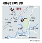 북한 황강댐,다시 예고없이 무단방류…임진강 야영객 등 대피