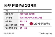 기관만 1경원 넘게 몰렸다…LG엔솔 역대급 상장 흥행