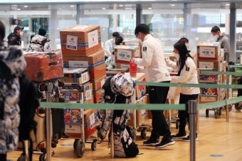 베이징올림픽 한국 선수단 본진 출국 ‘신나게 안전하게’