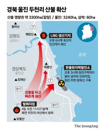 정부, 산불 덮친 강원·경북에 '재난사태' 선포…역대 4번째