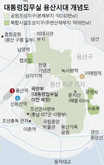 이승만·노무현의 용산, 윤석열·오세훈이 바꾼다 [장세정 논설위원이 간다]