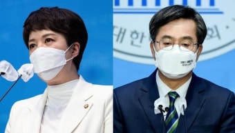 경기 김은혜 43.9% 김동연 43.3%…이재명 보궐 반대 57.8% [리얼미터]