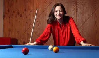국민의힘 '당구여제' 차유람 인재 영입…지방선거 지원유세