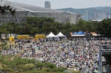 [포토타임] 공군참모총장 이·취임식 축하비행