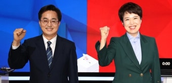 경기지사 김동연 첫 역전…개표율 96.7%, 김은혜보다 289표 앞서 [오전 5시 32분]