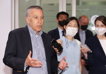 한동훈 대표와 필립 골드버그 주한미국대사, 한미동맹 강화 다짐
