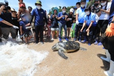 [포토타임] 수원 세 모녀 빈소 찾아 조문하는 김건희 여사