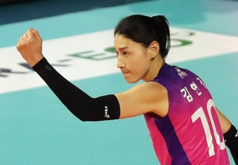 역시 배구여제! 흥국생명 김연경 올스타 최다득표