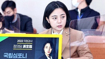 '노웅래 체포 찬성' 류호정 