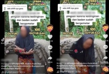 한푼 줍쇼 노인 영상이 통하네...기부 1위 나라의 틱톡 구걸